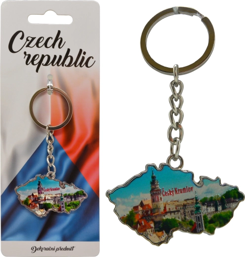 Schlüsselanhänger Český Krumlov – stilvolles Souvenir