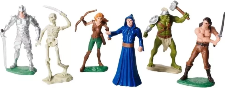6 Fantasy-Figuren in einer Packung