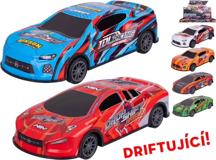 Drift-Auto mit Schwungrad 17,5 cm