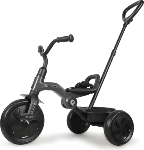 Faltbares Kinderdreirad Qplay Ant Plus, dunkelgrau (2–6 Jahre)