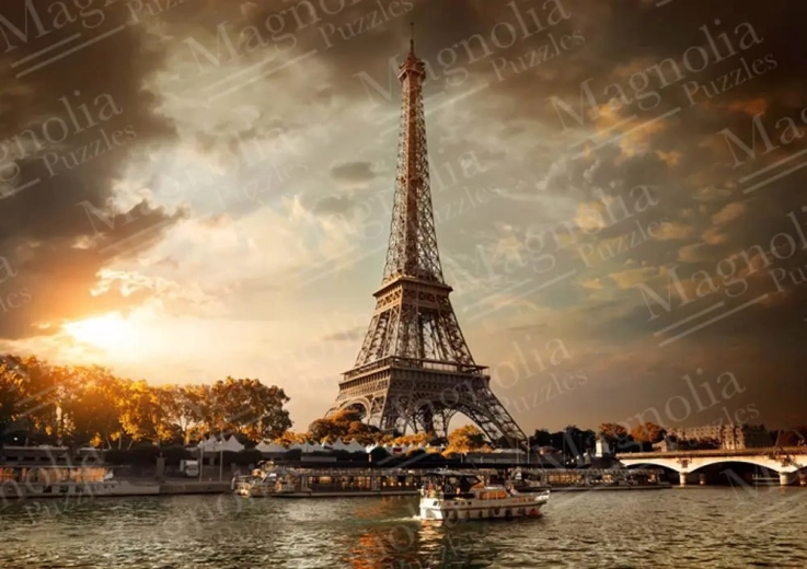 Puzzle Wolken über Paris 1000 Teile