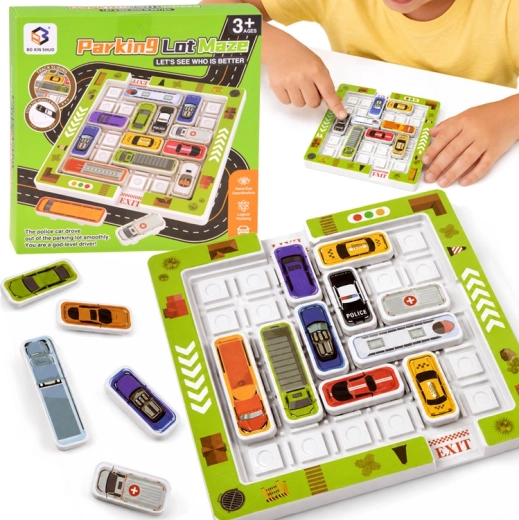 Logikspiel Parking – Schiebe-Parkplatz-Puzzle offline