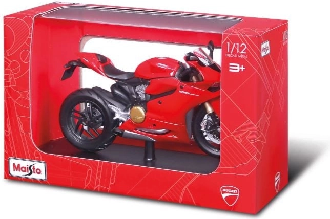 Maisto Motorrad Ducati 1199 Panigale mit Ständer 1:12