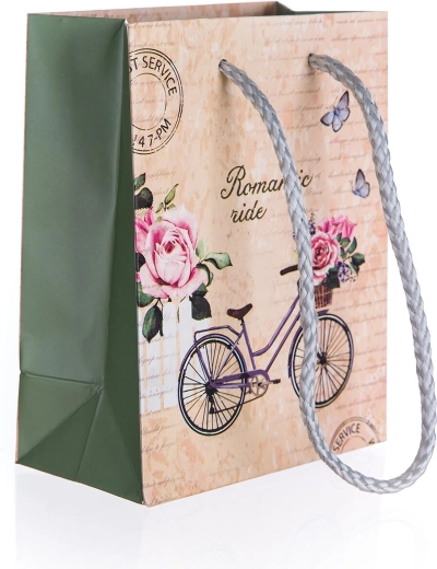 Geschenktasche Romantic Ride S 11 × 14 × 6 cm