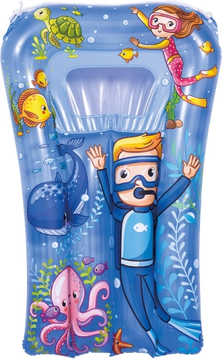 Aufblasbare Kinder-Liege mit Sichtfenster 67 × 43 cm, Farbmix