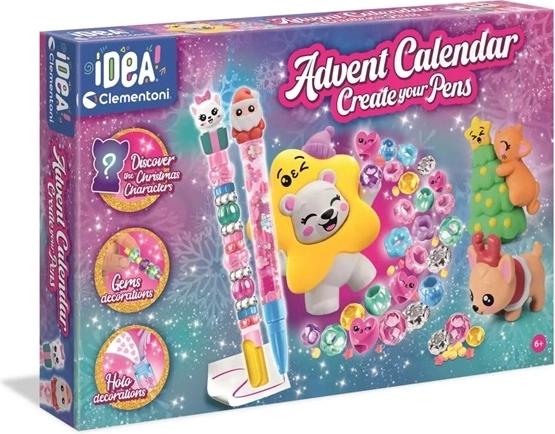 Clementoni Art & Ideas kreativer Adventskalender - 1 Stück