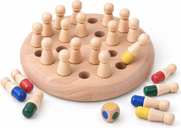 Aus Holz und komplettes Set