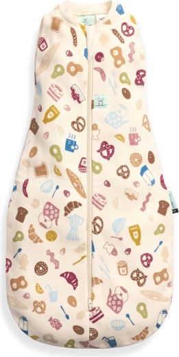 ErgoPouch Cocoon Pucksack und Schlafsack 2-in-1 Bon Appetit 0,2 TOG (6–12 Monate)