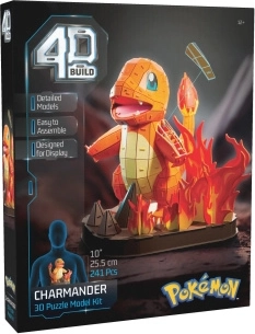3D-Bausatz 4D Build Pokémon Charmander