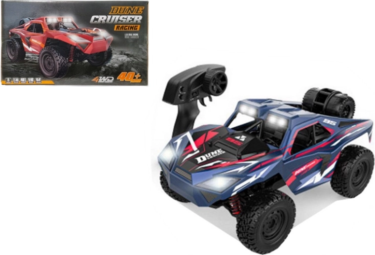 Geländegängiges RC-Auto 4x4 mit Fernsteuerung und wiederaufladbarem Akku