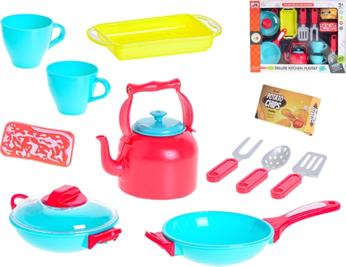 Kinder-Küchenset 13-tlg. in Box