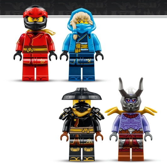 Vier Minifiguren für actionreiche Geschichten
