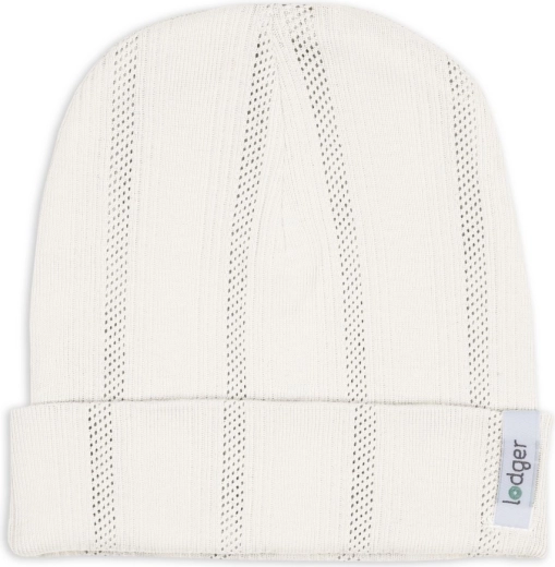 Lodger Baby-Mütze Pointelle Cream 0–6 Monate
