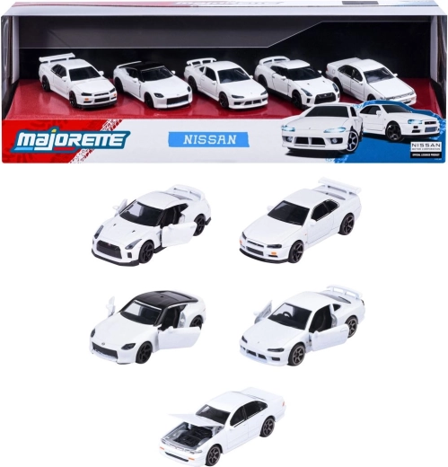 Nissan Geschenkset aus Metallautos, 5 Stück