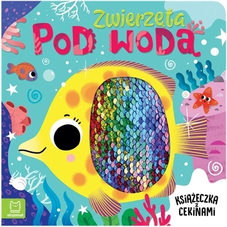 Tiere unter Wasser – Sensorik-Buch mit Wendepailletten