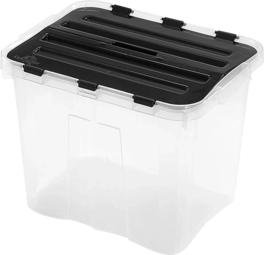 Kunststoff-Aufbewahrungsbox mit Deckel HEIDRUN Classic 24 l