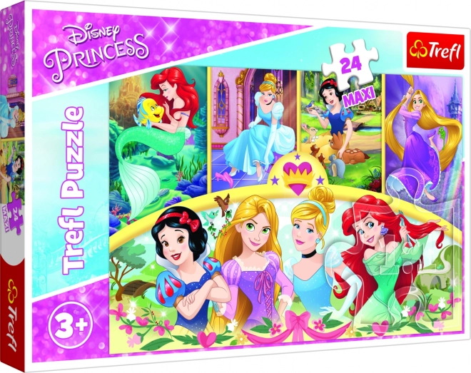 Maxi-Puzzle 24 Teile – DISNEY Prinzessinnen, Zauber der Erinnerungen