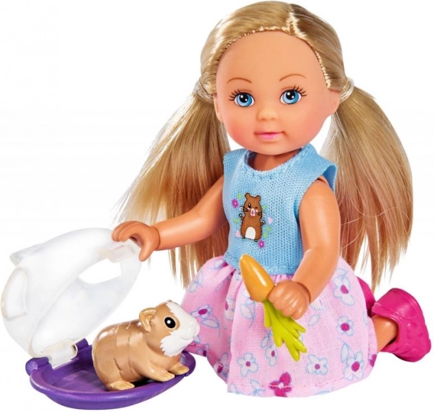 Evi LOVE Tierärztin mit Meerschweinchen