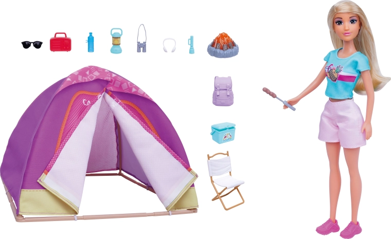 Leuchtende Feuerstelle für realistische Atmosphäre