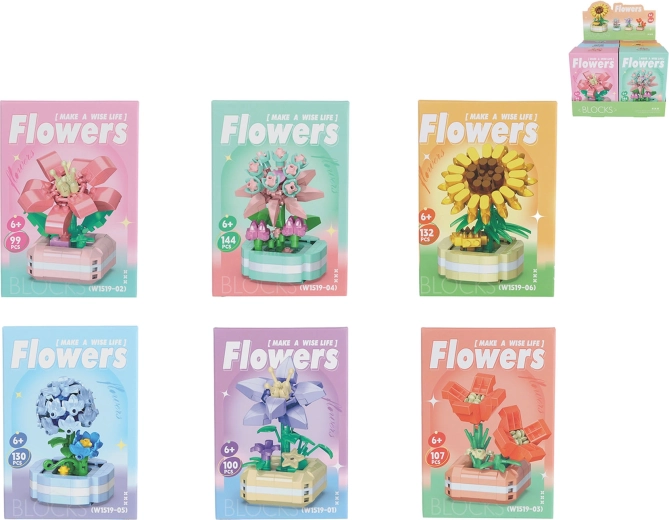 Bauset Mini KOCO Blume im Blumentopf