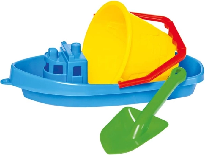 Bino & Mertens Sandspiel-Set mit Boot - 1 Stück