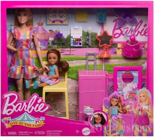 Barbie Chelsea auf dem Jahrmarkt mit Farbwechsel