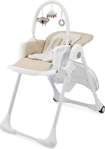 2in1: Babywippe ab der Geburt und Hochstuhl