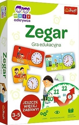 ABC-Spiel mit Uhr für Kleinkinder