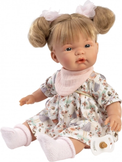 Interaktives Weinen nach Herausziehen des Schnullers