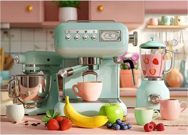 Cherry Pazzi Puzzle Espresso-Stil 500 Teile