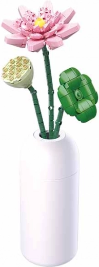 Sluban Lotusblume in Vase – Baukasten