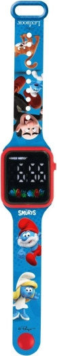 Bequemes Silikonarmband mit Schlumpf-Motiven
