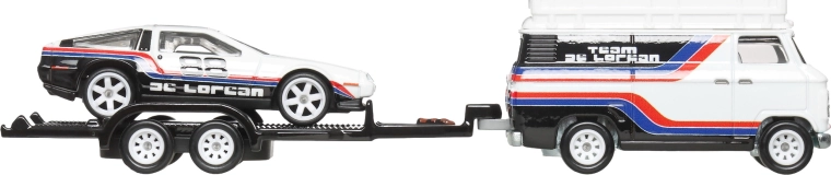 Authentisches Team-DeLorean-Design