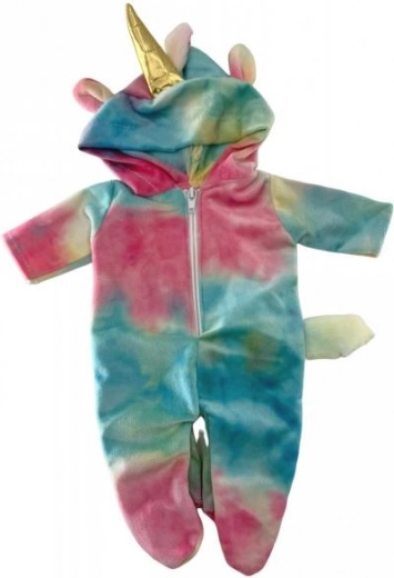 Einhorn Overall für Puppen PLEJO 40 - 43 cm