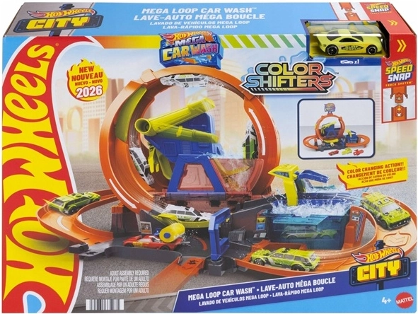 Hot Wheels City Mega-Autowaschanlage mit Looping