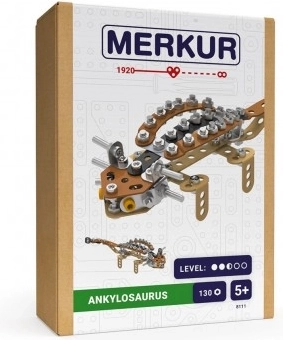 Baukasten MERKUR Ankylosaurus, 130 Teile