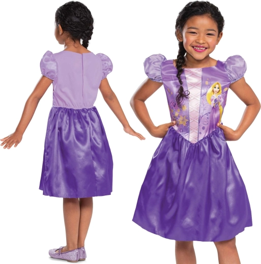 Disney Rapunzel Kinderkostüm – violettes Kleid für Mädchen