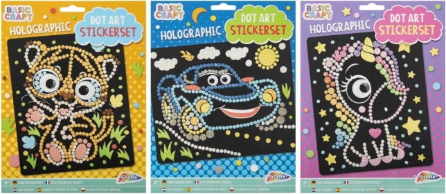 Grafix Mosaikbild Einhorn – holografisch