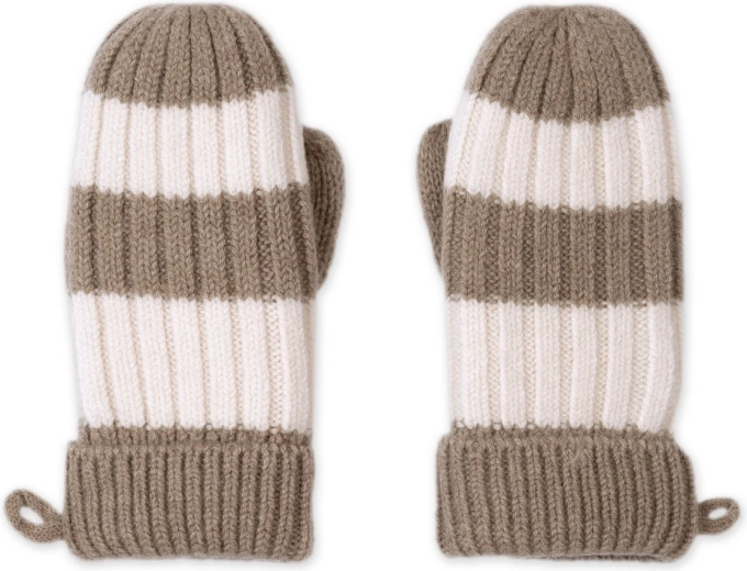 Lodger Merino-Handschuhe Stripe Buffalo Gr. 1–2 Jahre