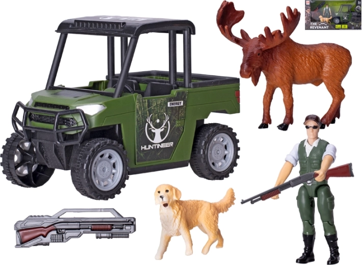 Geländewagen Revenant mit Zubehör, 14 cm