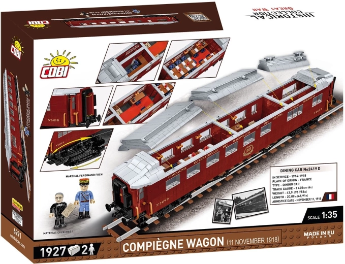 Historischer Wagen im Maßstab 1:35