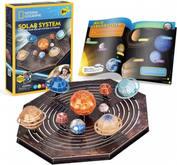 3D-Puzzle NATIONAL GEOGRAPHIC Sonnensystem – 173 Teile