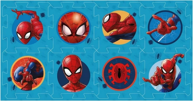 Schaumstoff-Bodenpuzzle Spiderman 118,5 × 61,5 cm