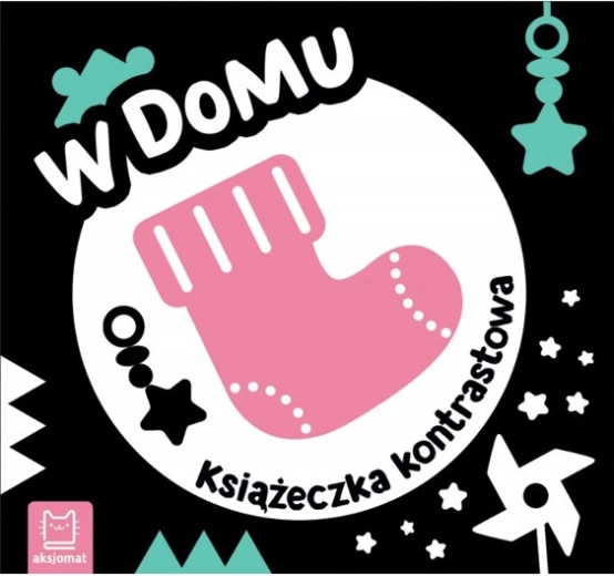 Kontrastbuch für Babys – Zu Hause