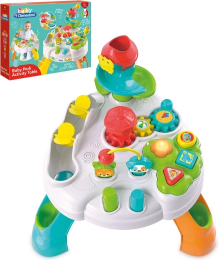 Clementoni Clemmy baby fröhlicher Spieltisch mit Aktivitäten