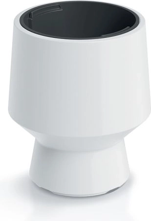 Weißer Blumentopf mit Einsatz 34,3 cm HEOS