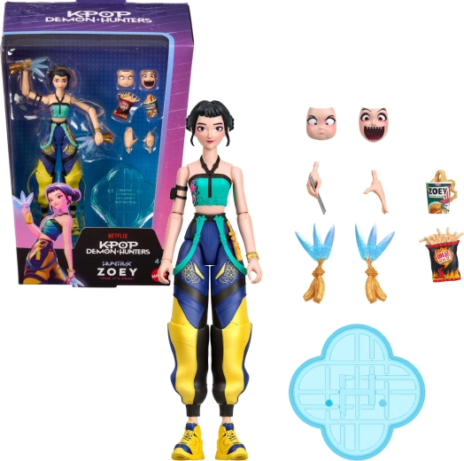 Mattel Actionfigur Zoey KPop Demon Hunters HUNTR/X „How It’s Done“ – 1 Stück