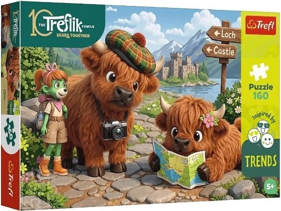 Trefl Kids Puzzle Süßes Kälbchen 160 Teile
