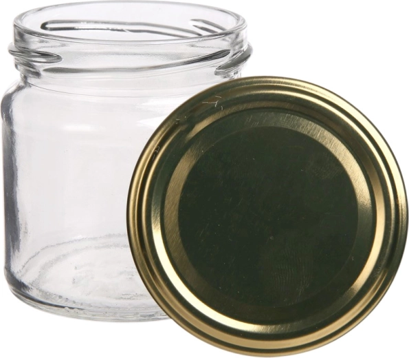 Goldene Deckel 66 mm für einen festen Verschluss