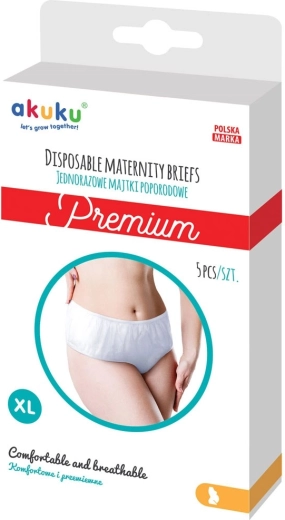 Einweg-Wochenbett-Slips Akuku Premium XL, 5 Stk.